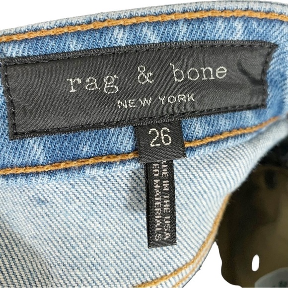 Rag & Bone Nina High Waist Ankle Cigarette Jeans Size 26 - Picture 7 of 10